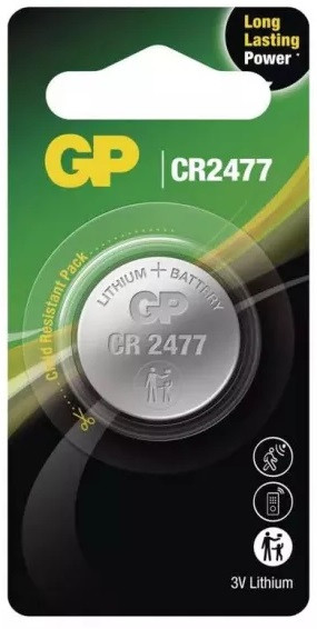 GP CR2477 B15771 3V Lithium gombelem