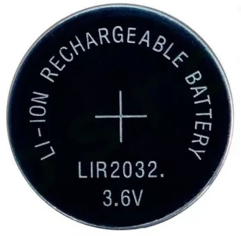 LIR2032 3,6V 45mAh OEM Li-ion akkumulátor