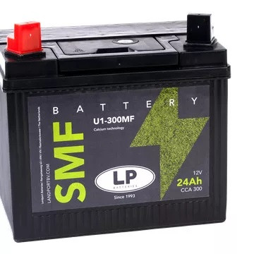 Landport U1-300MF 12V 24Ah fűnyíró akkumulátor