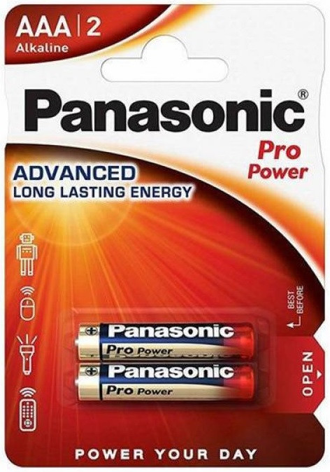 Panasonic LR03PPG/2BP Pro Power mikro AAA elem