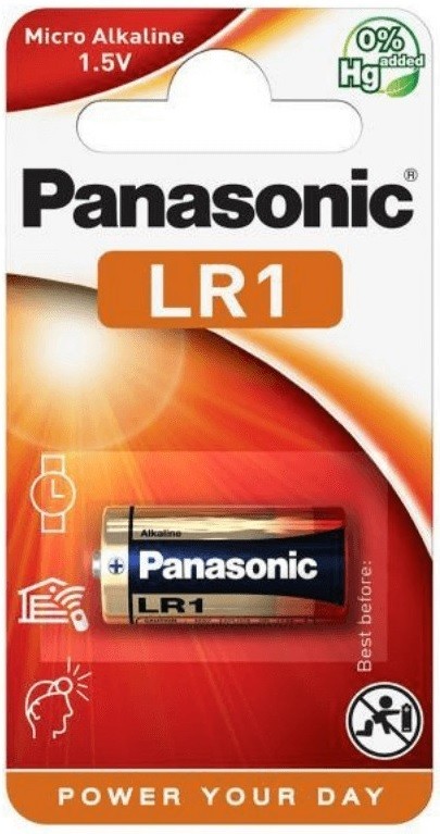 Panasonic LR1 N Lady E90 LR01 1,5V elem