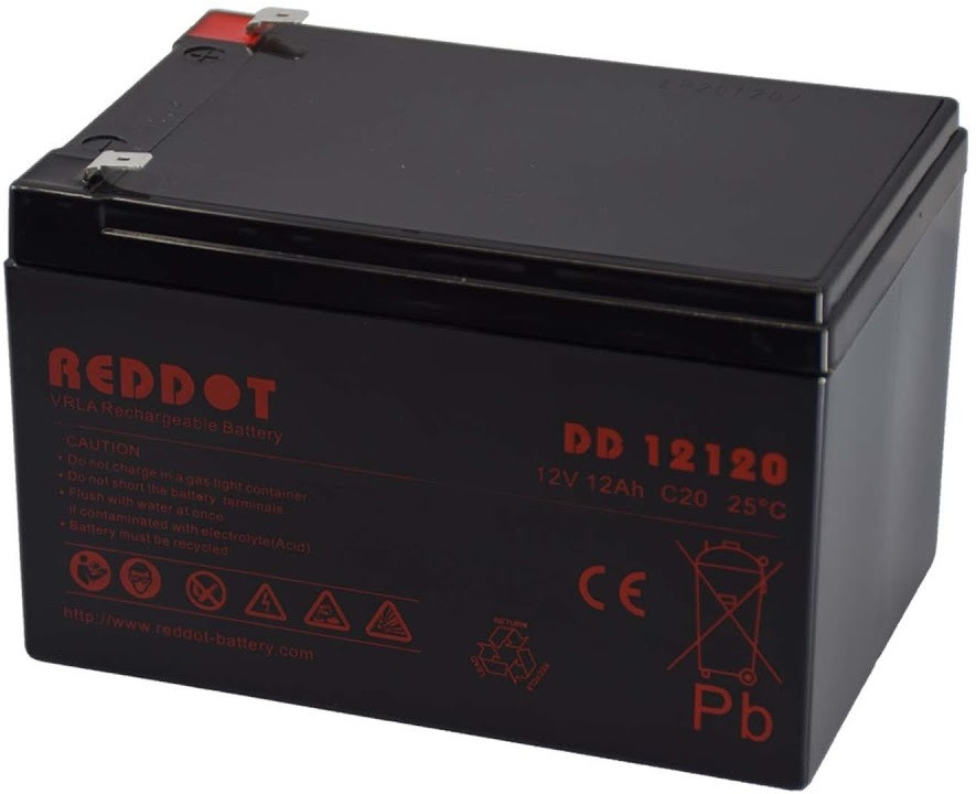 Reddot DD12120 12V 12Ah zárt ólomsavas akkumulátor