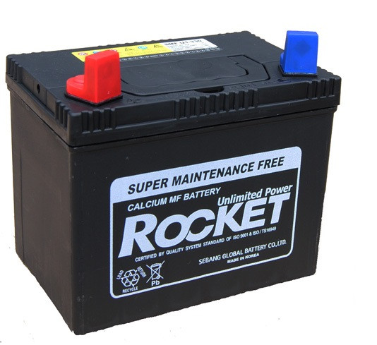 Rocket U1-330 12V 30Ah fűnyíró akkumulátor