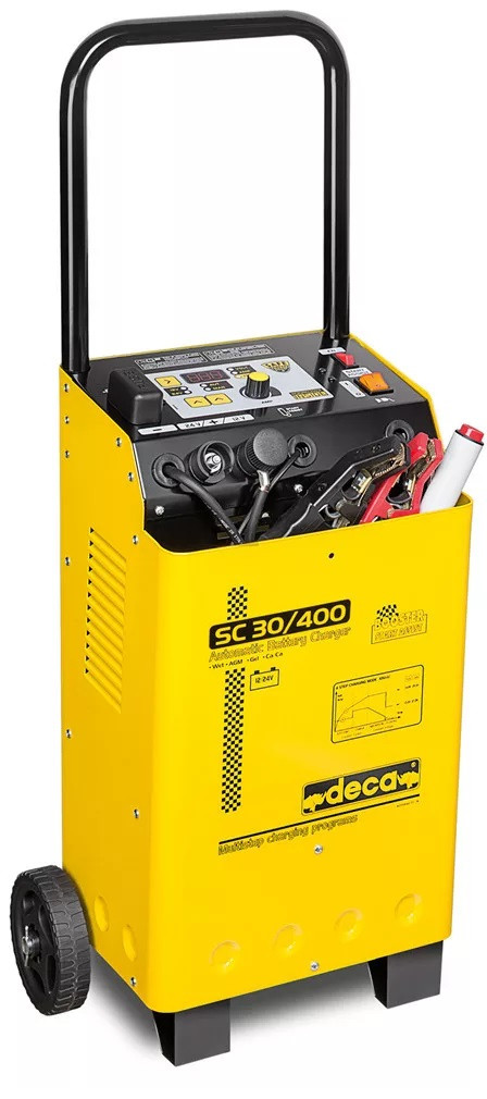 Deca SC 30/400 12-24V / 20A / 5-400Ah / STD-AGM-START-STOP / töltő és indításrásegítő 230A