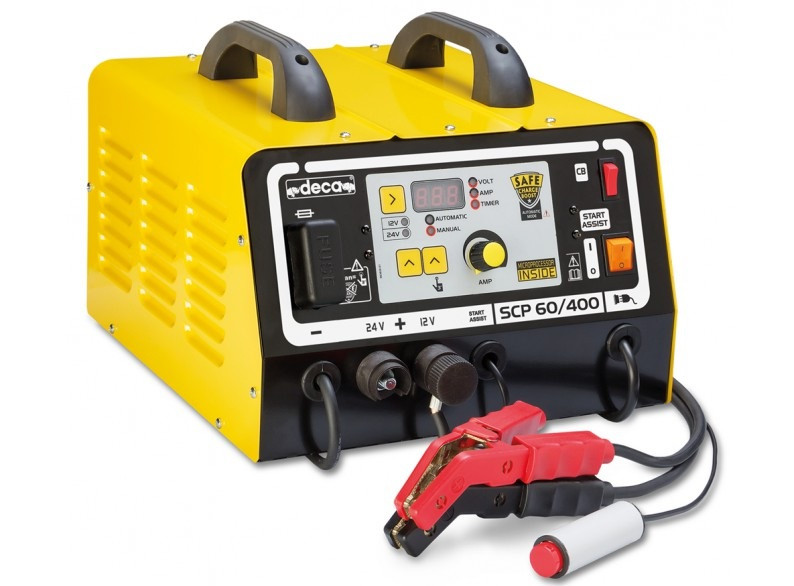 Deca SC 60/400 12-24V / 40A / 5-800Ah / STD-AGM-START-STOP / töltő és indításrásegítő 230A