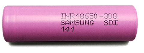 Samsung INR18650 30Q 3,7V 3000mAh 15A ipari nagyáramú Li-ion akkumulátor
