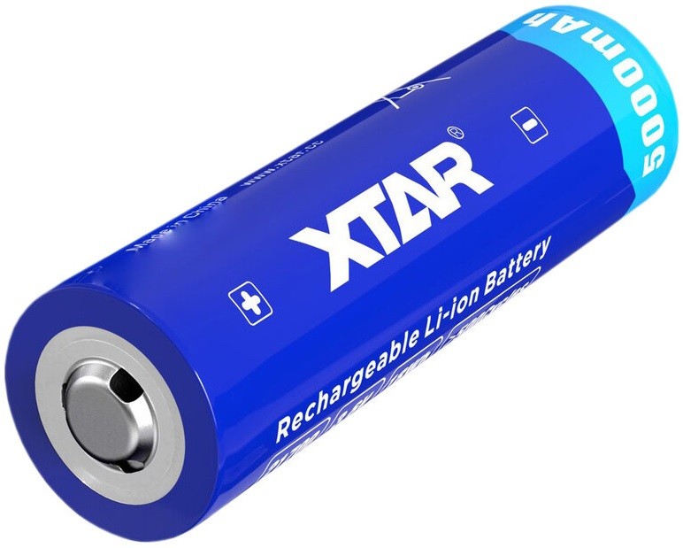 XTAR 21700 3,6V 5000mAh 10A védelemmel ellátott Li-ion akkumulátor