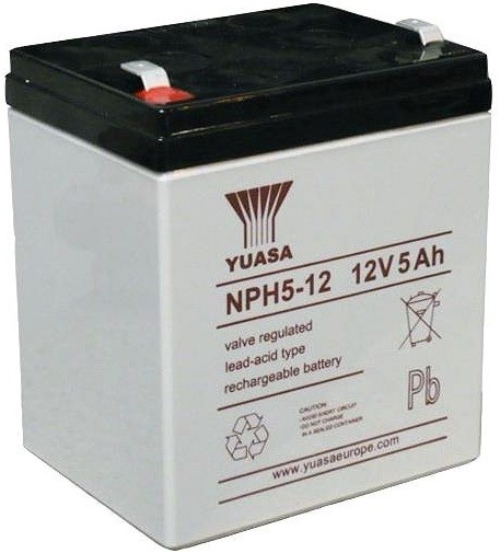 Yuasa NPH5-12 12V 5Ah zárt ólomsavas akkumulátor