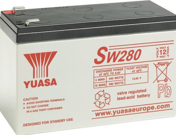 YUASA SW280 zselés akkumulátor 12V 7.6Ah